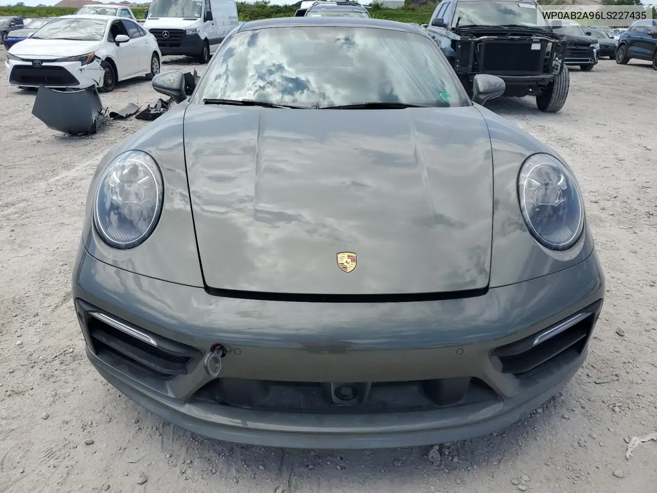 2020 Porsche 911 Carrera S VIN: WP0AB2A96LS227435 Lot: 52527565