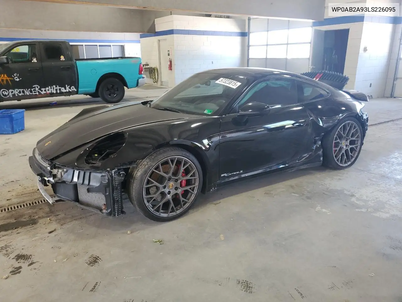 2020 Porsche 911 Carrera S VIN: WP0AB2A93LS226095 Lot: 57323815