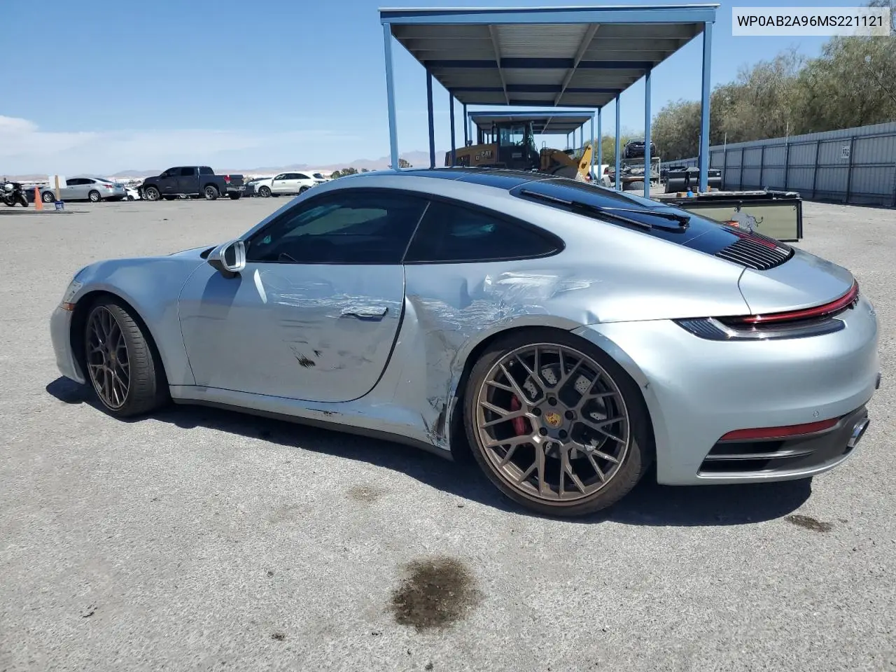 2021 Porsche 911 Carrera S VIN: WP0AB2A96MS221121 Lot: 52954025