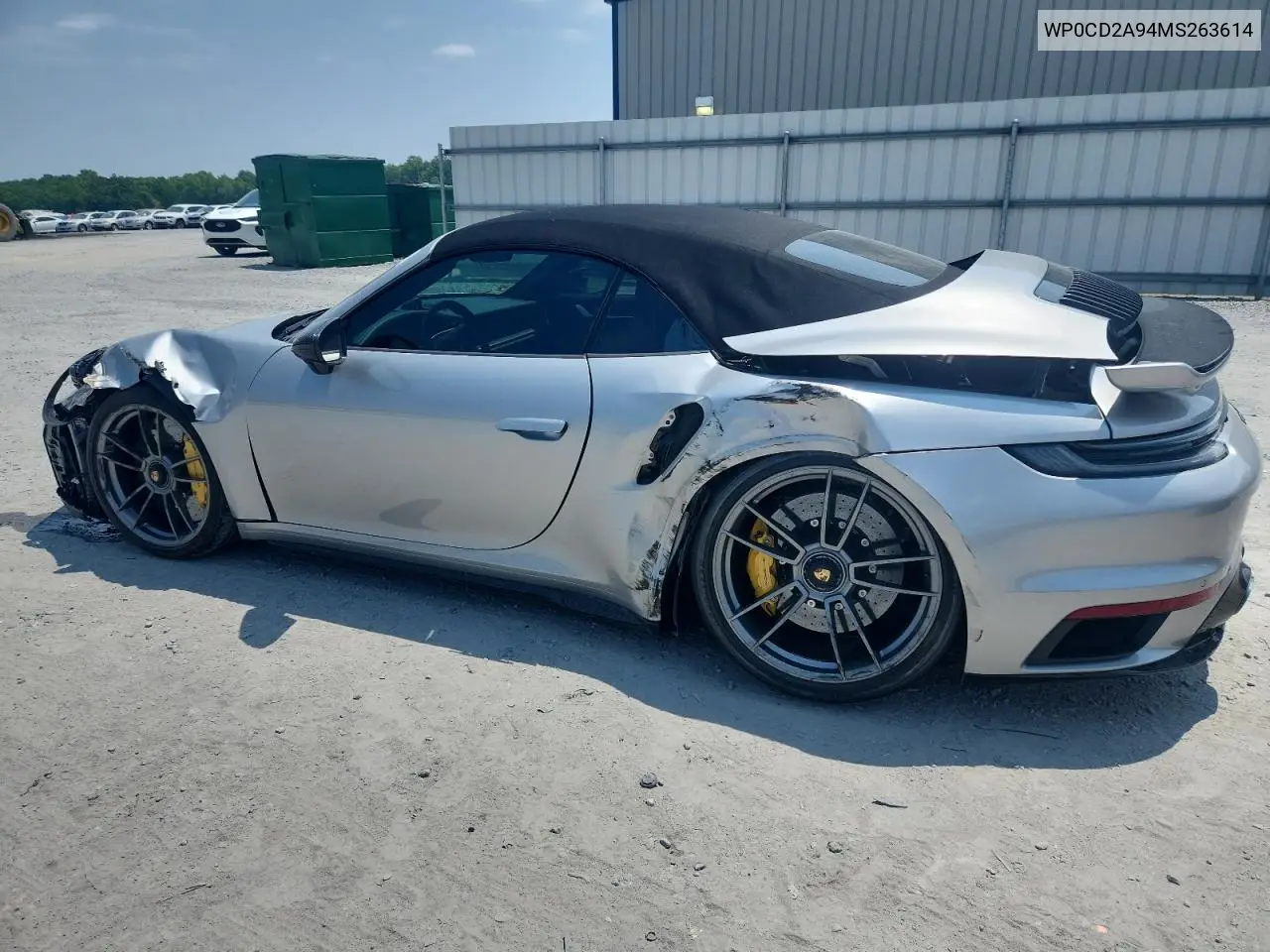 2021 Porsche 911 Turbo VIN: WP0CD2A94MS263614 Lot: 59221215