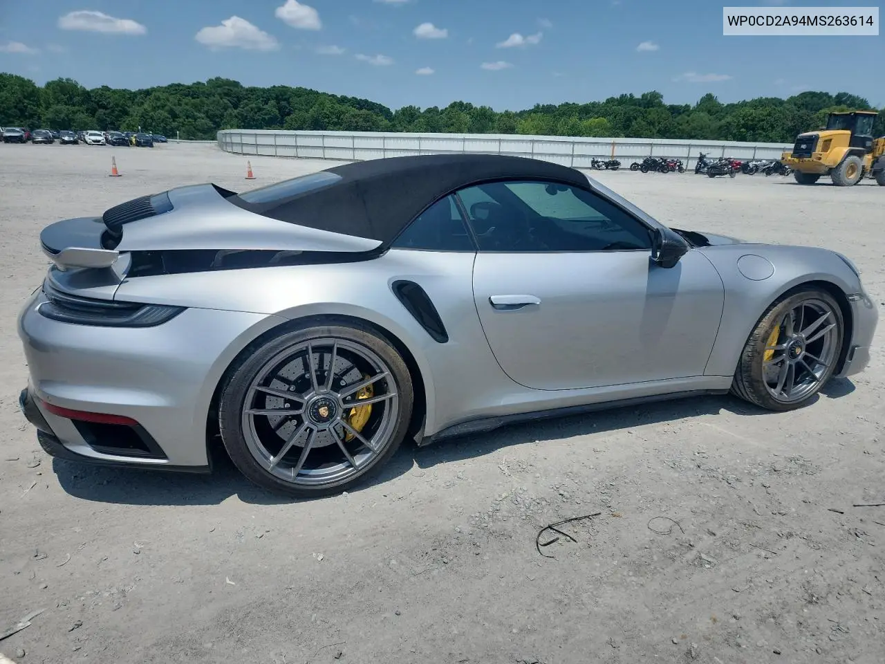 2021 Porsche 911 Turbo VIN: WP0CD2A94MS263614 Lot: 59221215