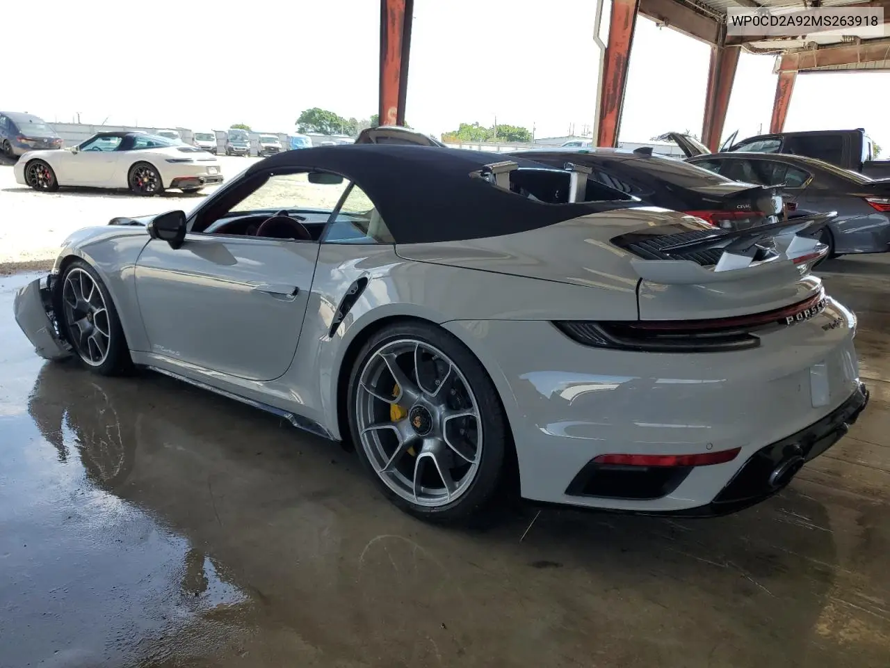 2021 Porsche 911 Turbo VIN: WP0CD2A92MS263918 Lot: 61181795