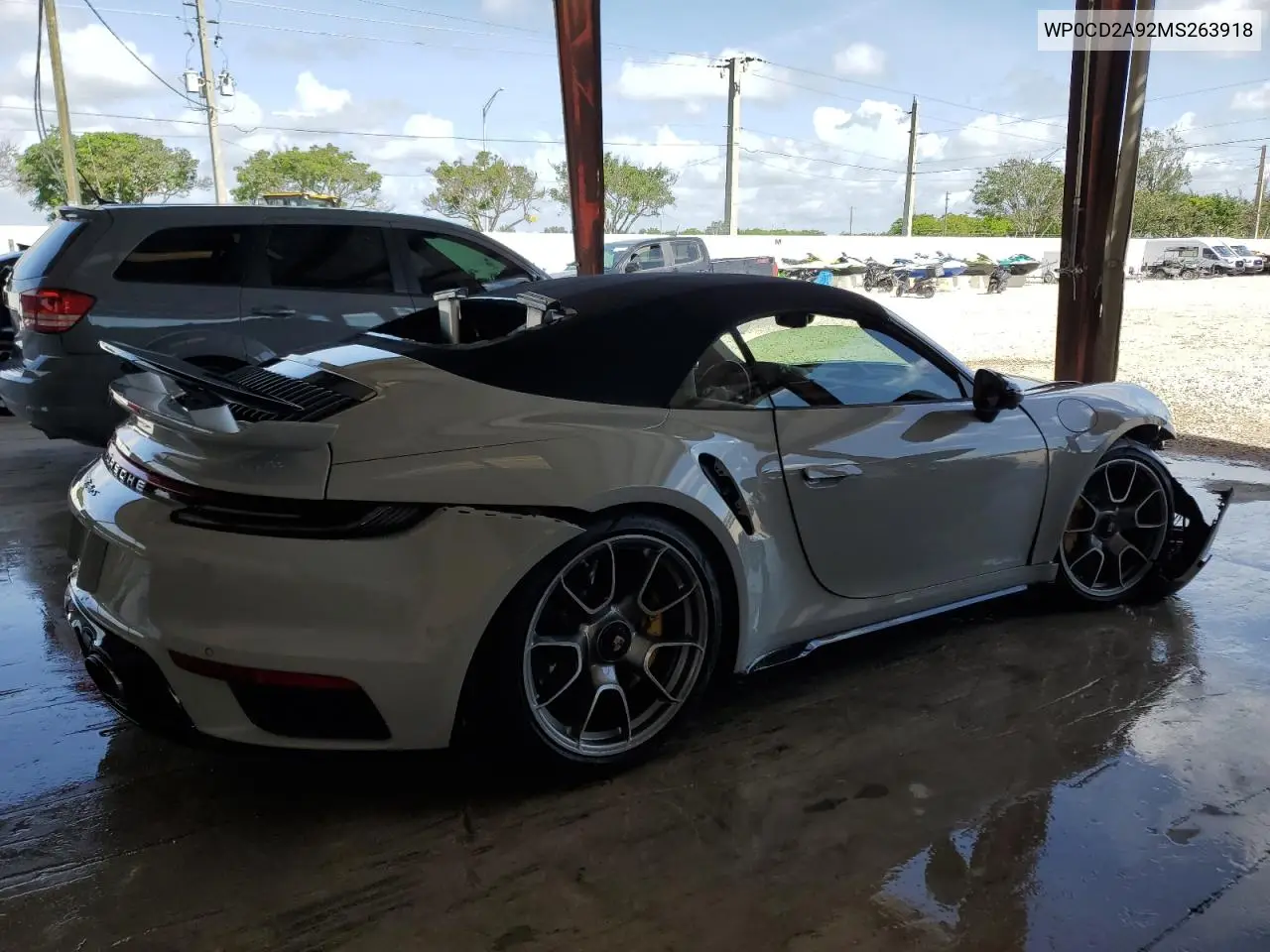 2021 Porsche 911 Turbo VIN: WP0CD2A92MS263918 Lot: 61181795