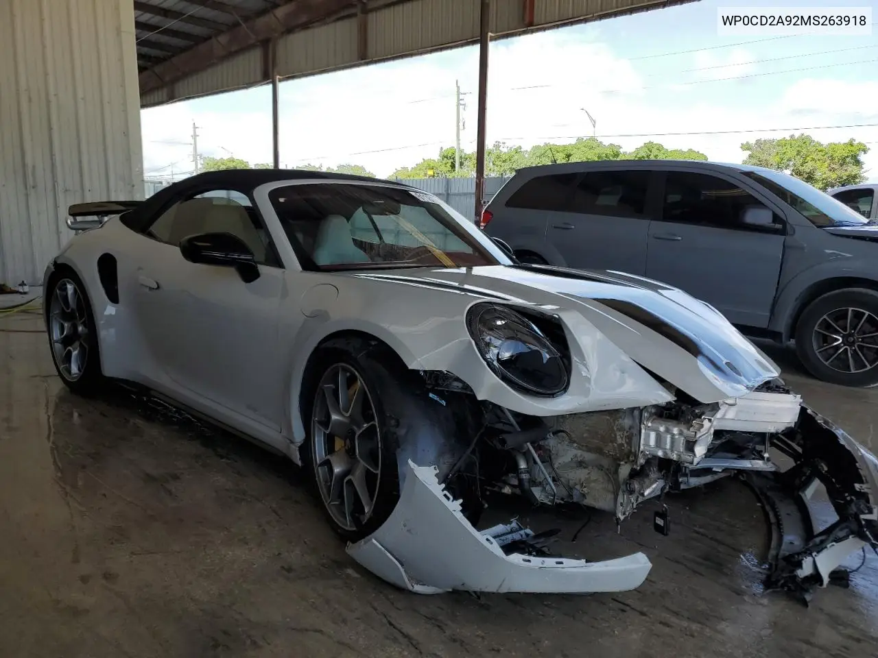 2021 Porsche 911 Turbo VIN: WP0CD2A92MS263918 Lot: 61181795