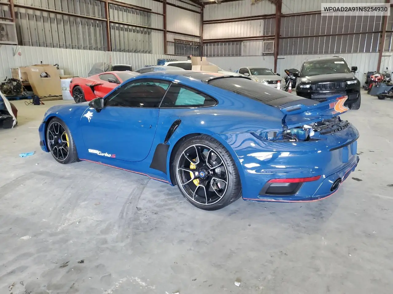2022 Porsche 911 Turbo VIN: WP0AD2A91NS254930 Lot: 54737185