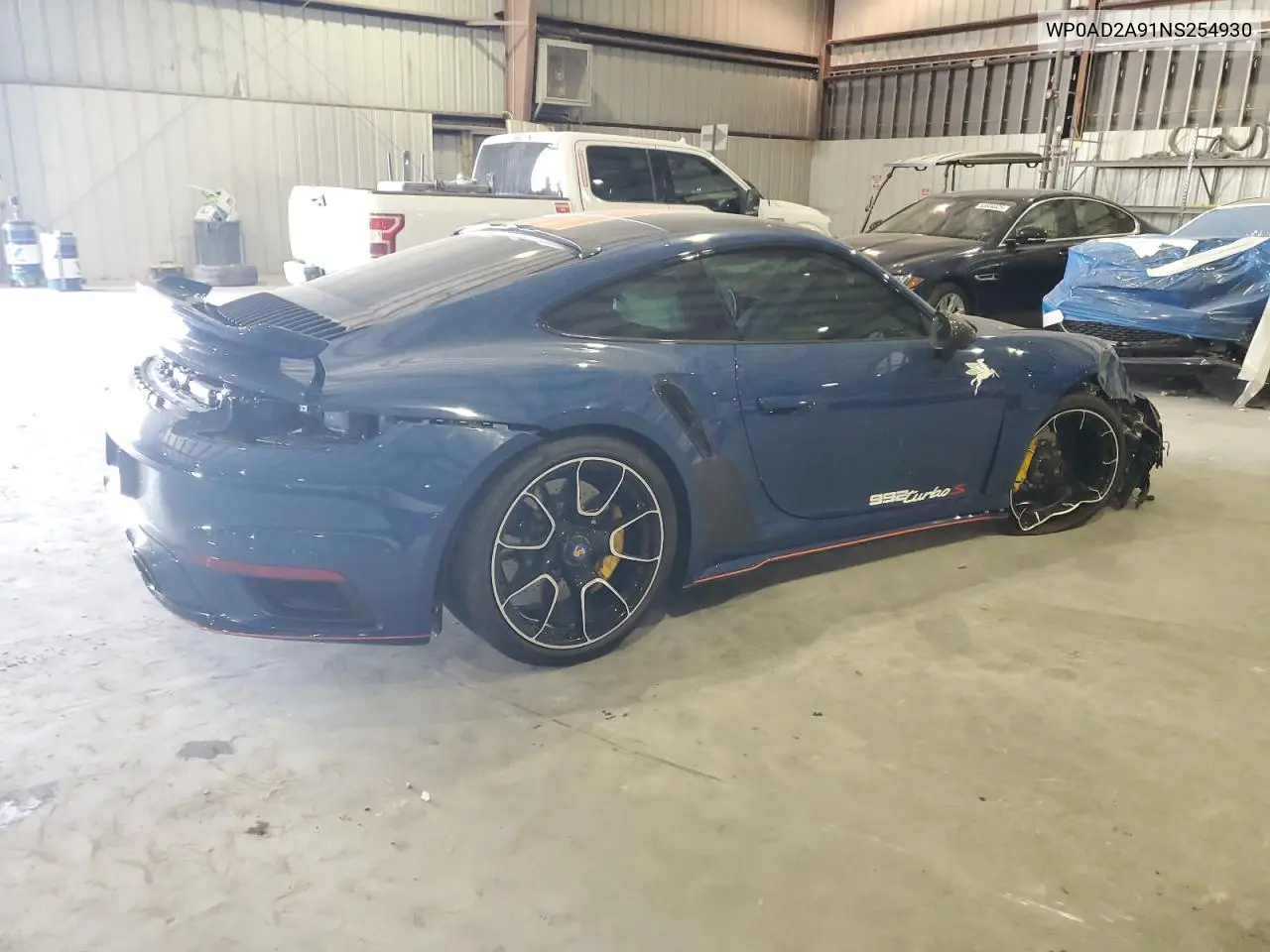 2022 Porsche 911 Turbo VIN: WP0AD2A91NS254930 Lot: 54737185
