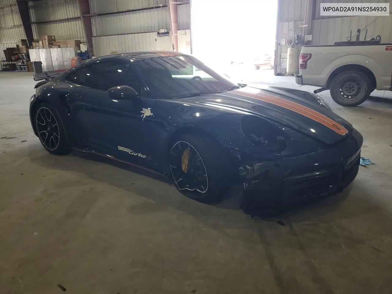 2022 Porsche 911 Turbo VIN: WP0AD2A91NS254930 Lot: 54737185
