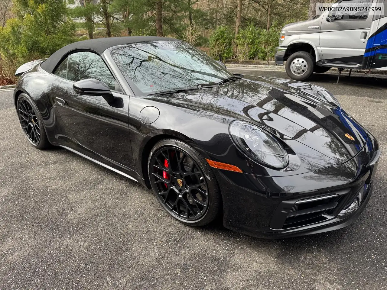2022 Porsche 911 Carrer VIN: WP0CB2A90NS244999 Lot: 56801295