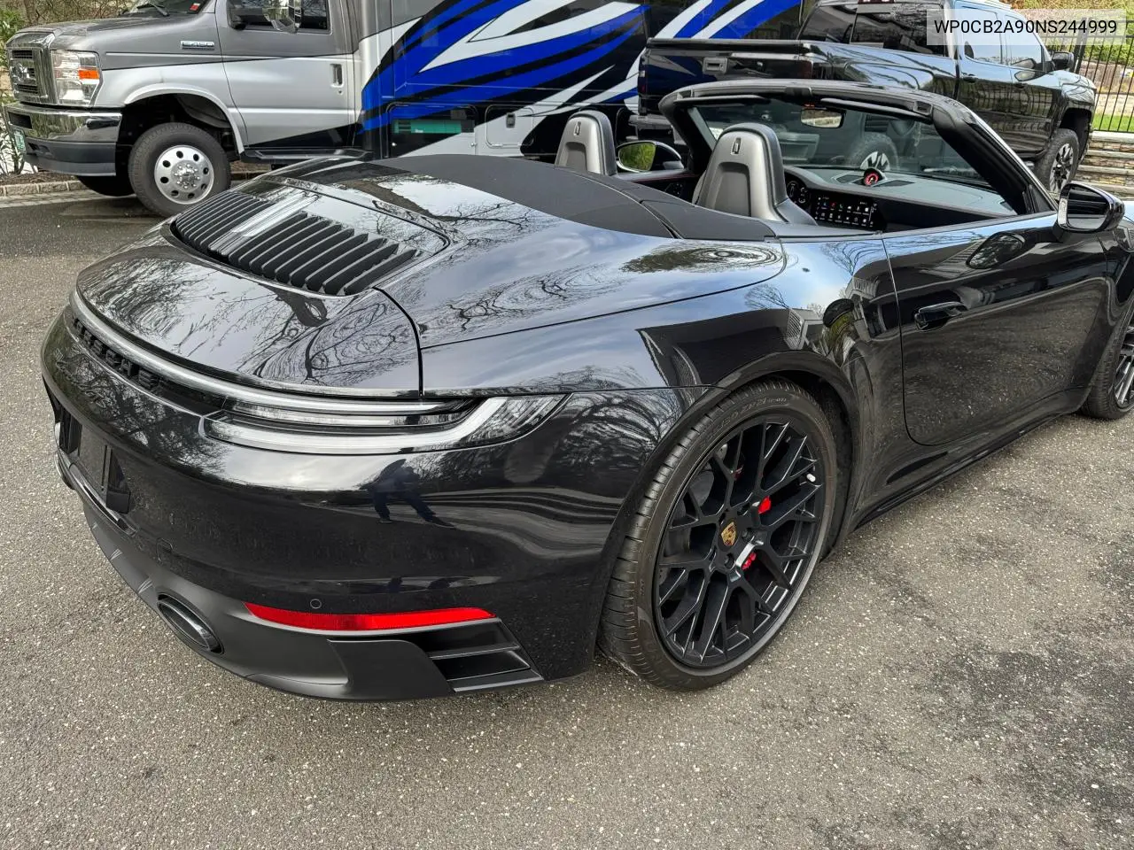 2022 Porsche 911 Carrer VIN: WP0CB2A90NS244999 Lot: 56801295