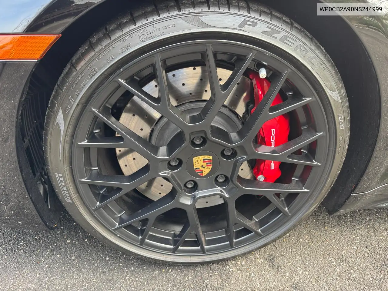 2022 Porsche 911 Carrer VIN: WP0CB2A90NS244999 Lot: 56801295