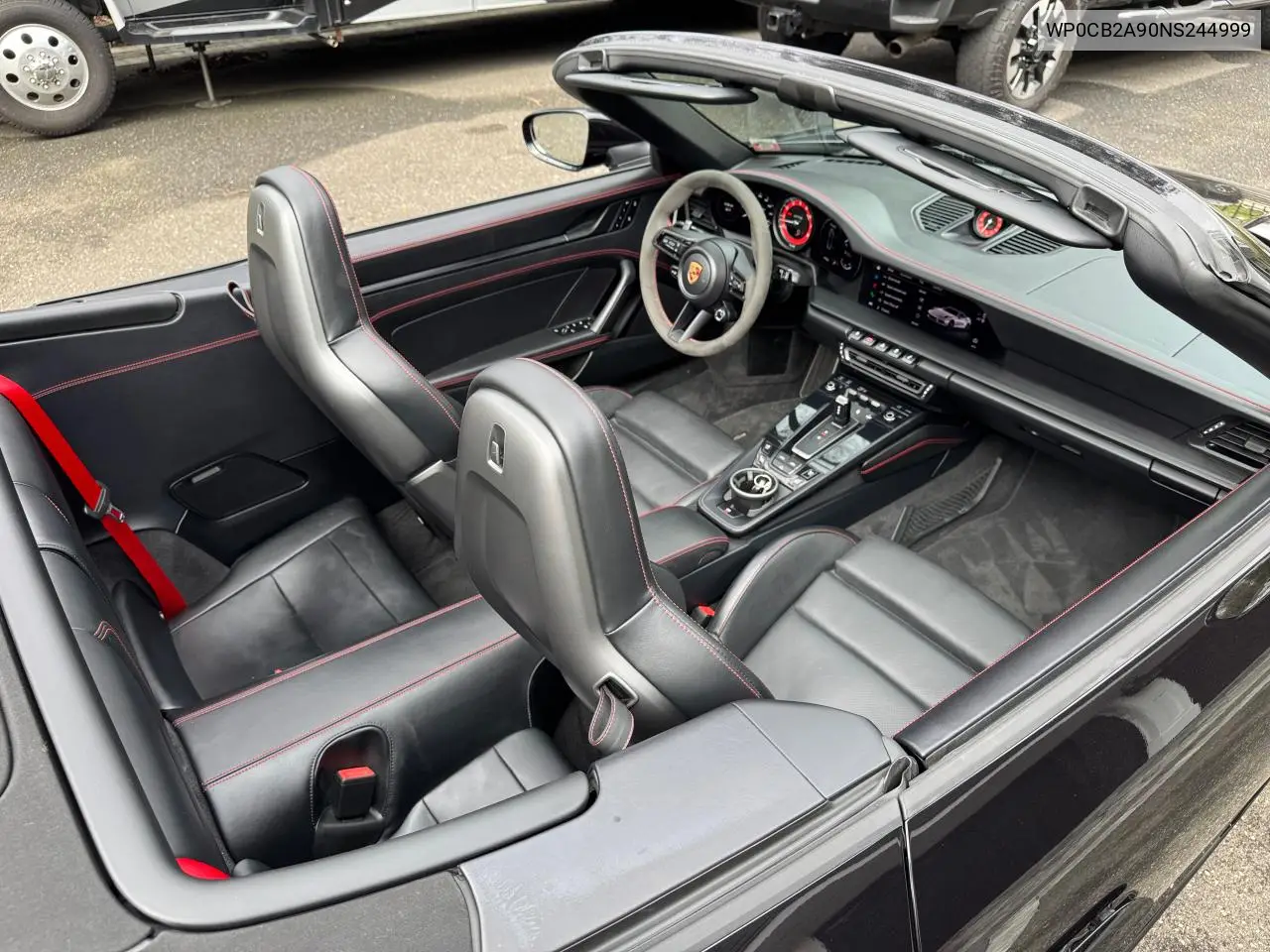 2022 Porsche 911 Carrer VIN: WP0CB2A90NS244999 Lot: 56801295