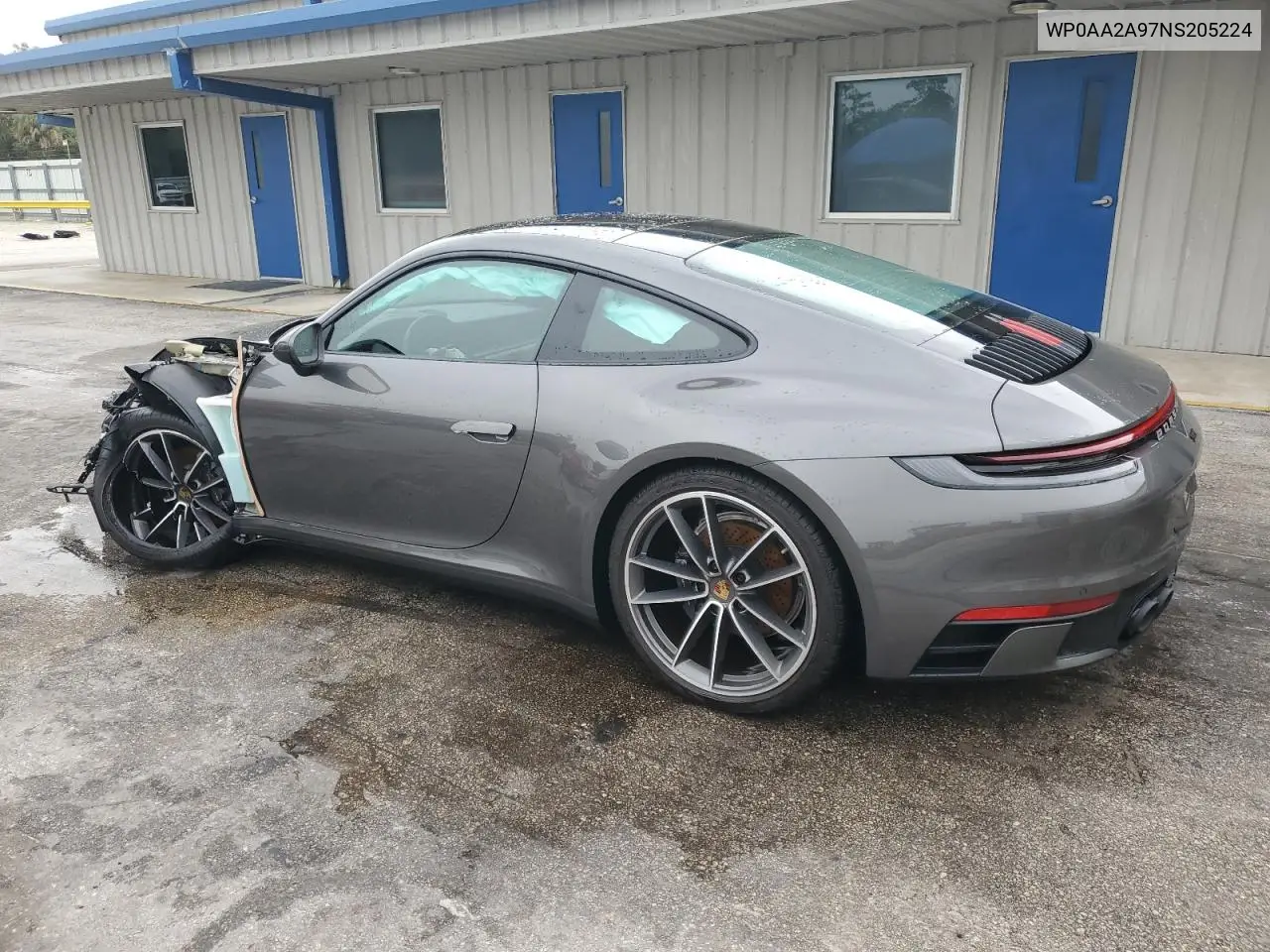 2022 Porsche 911 Carrera VIN: WP0AA2A97NS205224 Lot: 59531615