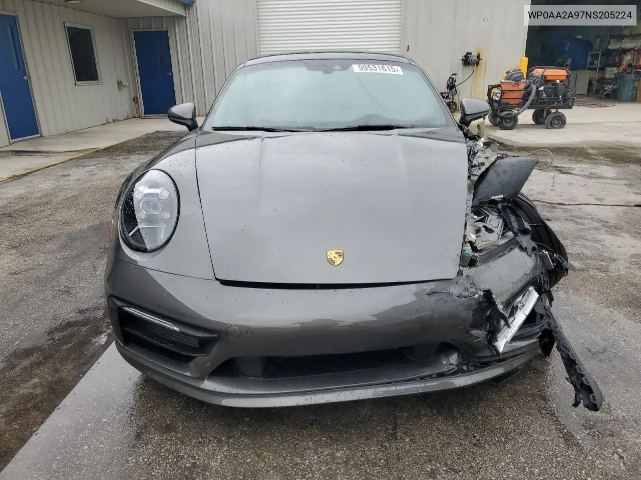 2022 Porsche 911 Carrera VIN: WP0AA2A97NS205224 Lot: 59531615