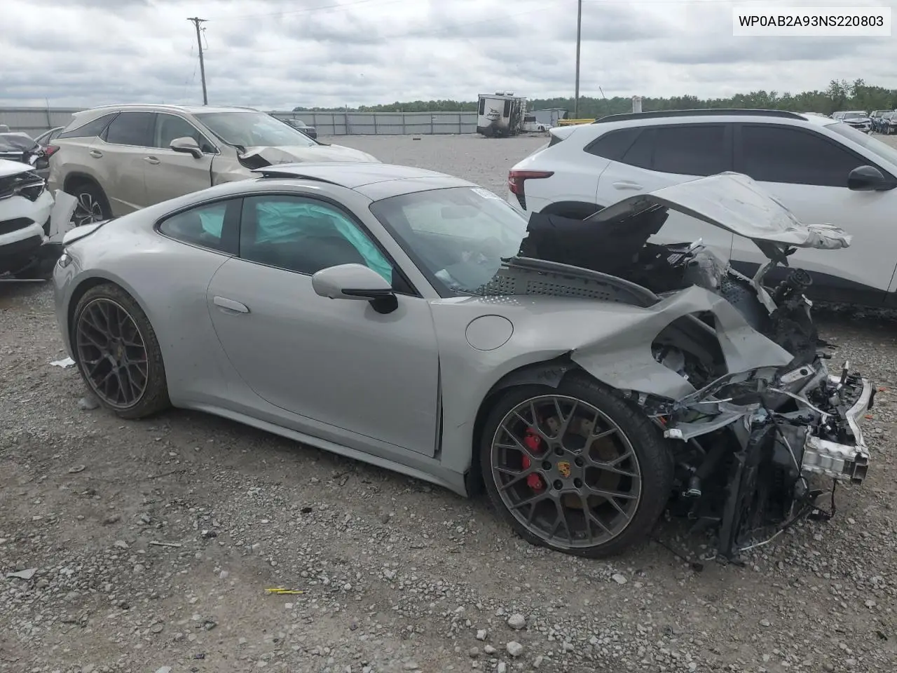 2022 Porsche 911 Carrera S VIN: WP0AB2A93NS220803 Lot: 61428835