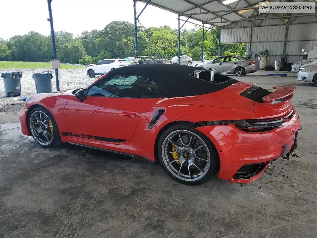 2022 Porsche 911 Turbo VIN: WP0CD2A91NS260493 Lot: 61658285