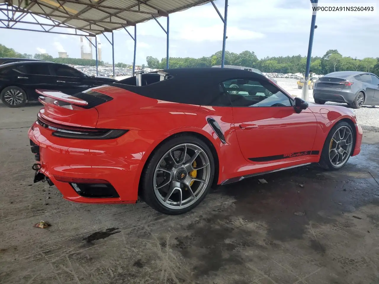 2022 Porsche 911 Turbo VIN: WP0CD2A91NS260493 Lot: 61658285
