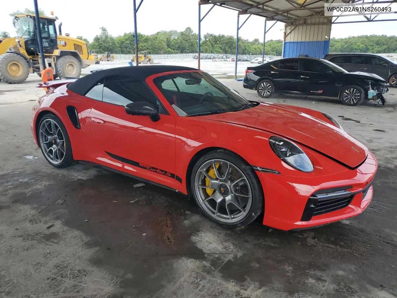 2022 Porsche 911 Turbo VIN: WP0CD2A91NS260493 Lot: 61658285