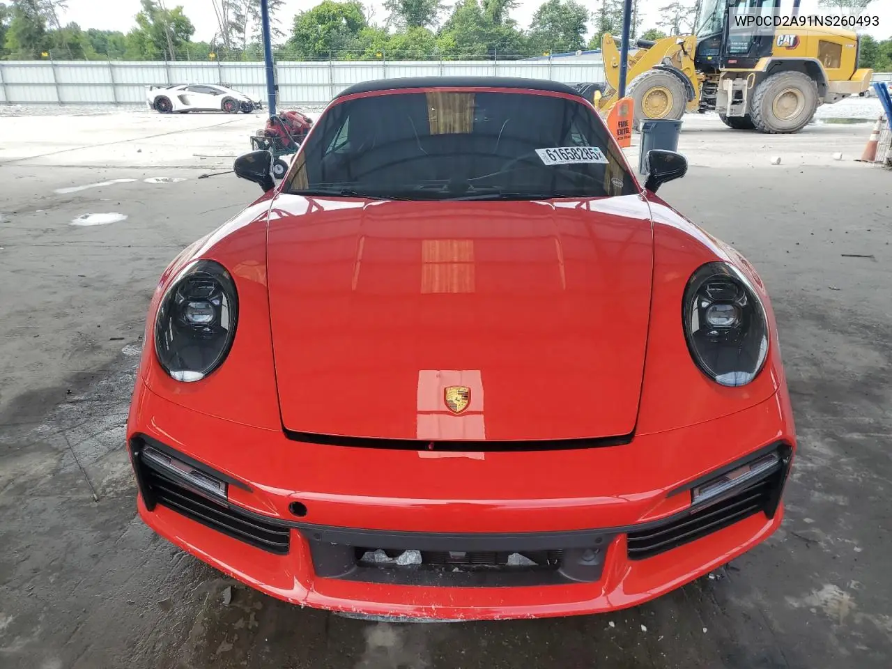 2022 Porsche 911 Turbo VIN: WP0CD2A91NS260493 Lot: 61658285