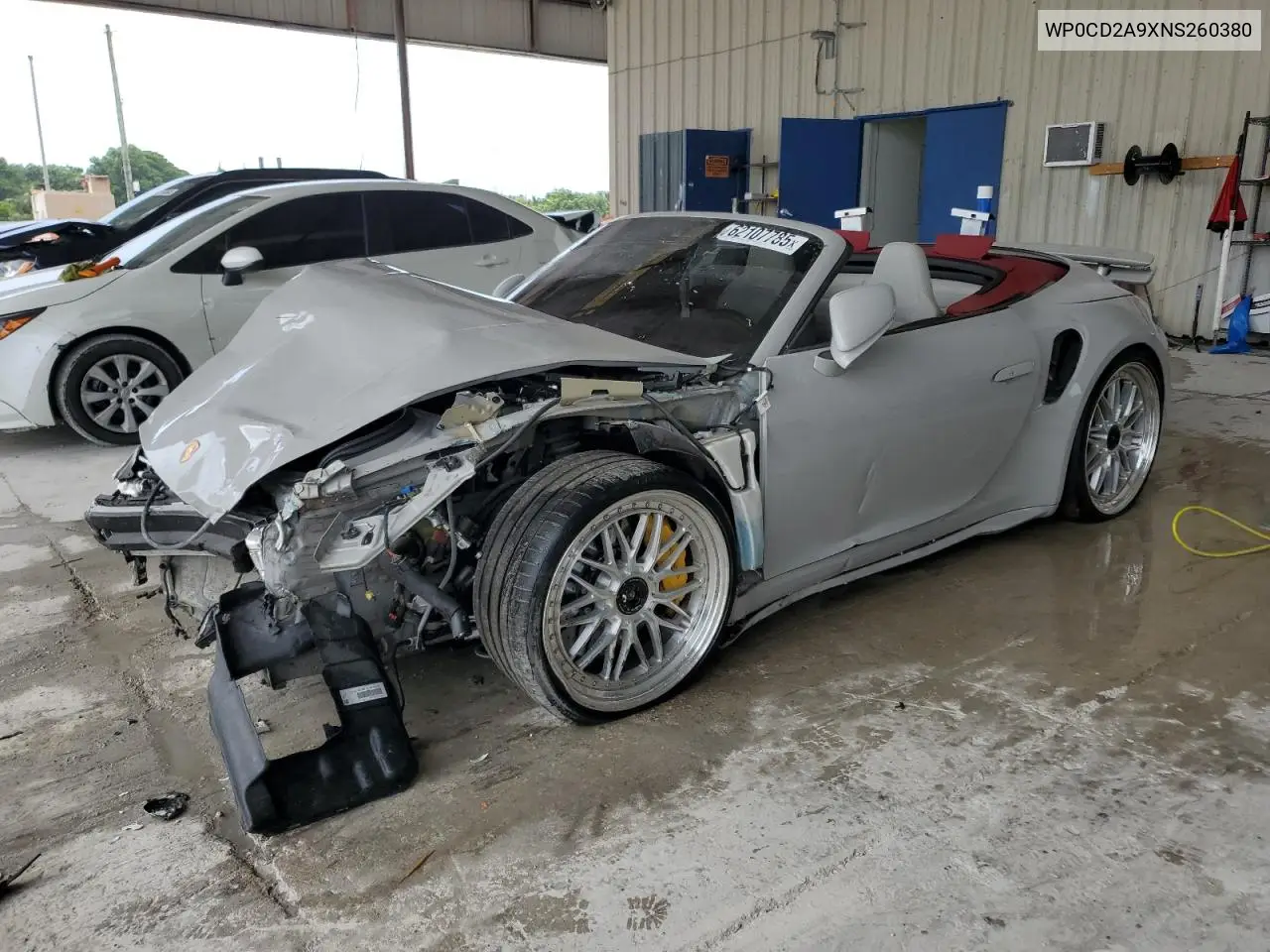 2022 Porsche 911 Turbo VIN: WP0CD2A9XNS260380 Lot: 62107785