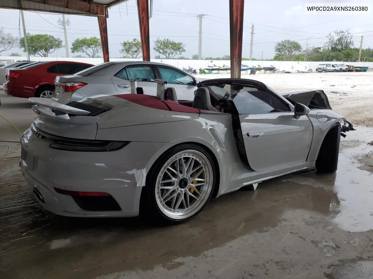 2022 Porsche 911 Turbo VIN: WP0CD2A9XNS260380 Lot: 62107785
