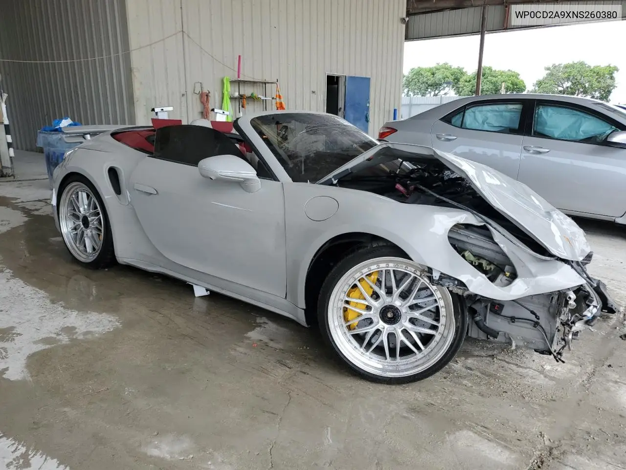 2022 Porsche 911 Turbo VIN: WP0CD2A9XNS260380 Lot: 62107785