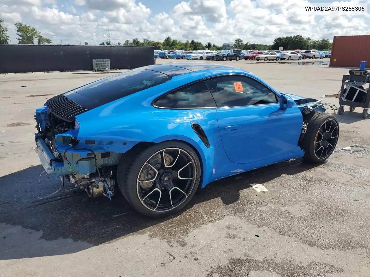 2023 Porsche 911 Turbo VIN: WP0AD2A97PS258306 Lot: 61753825
