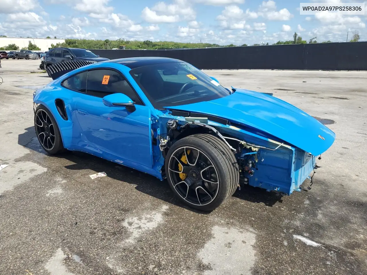 2023 Porsche 911 Turbo VIN: WP0AD2A97PS258306 Lot: 61753825
