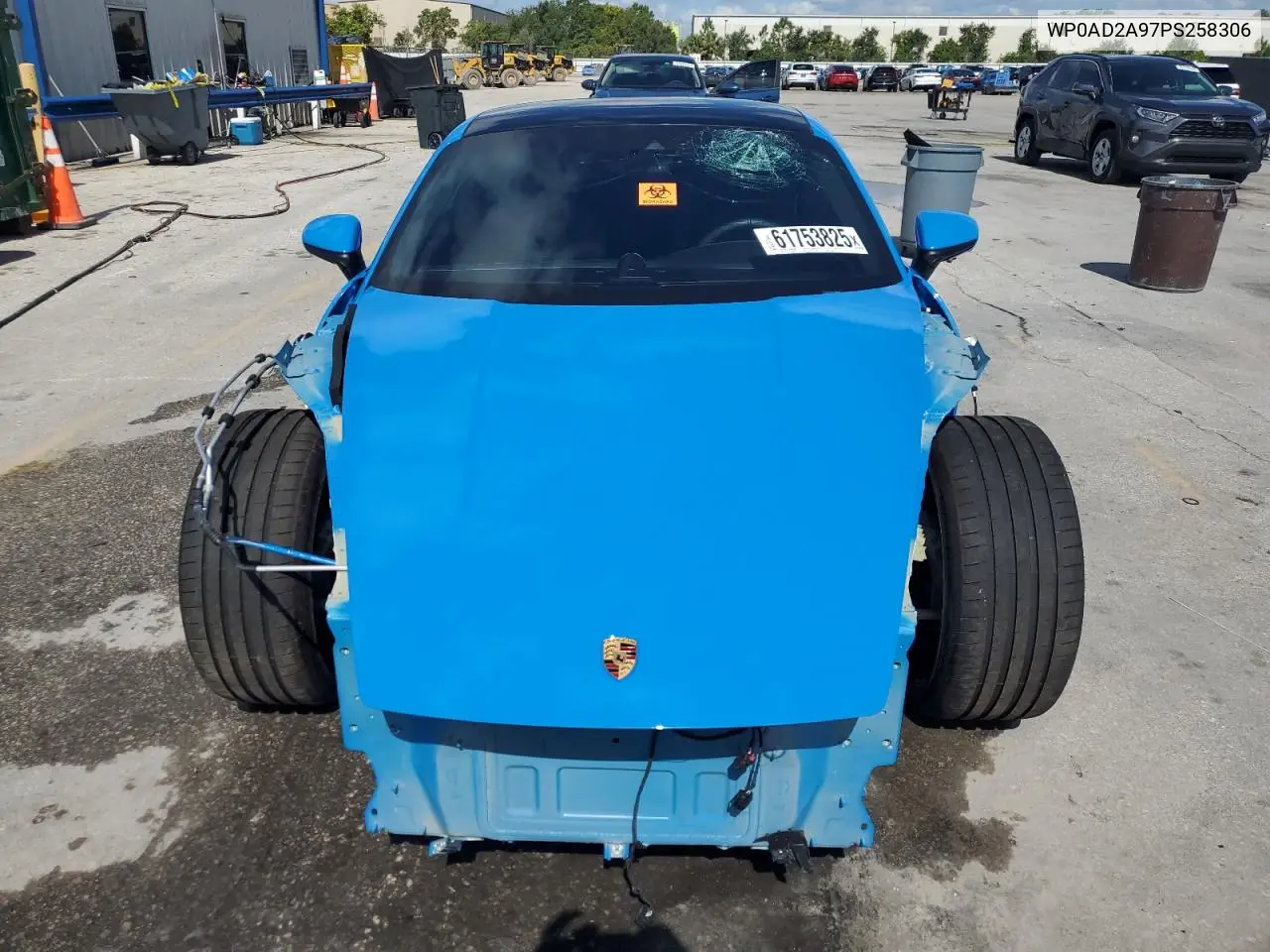 2023 Porsche 911 Turbo VIN: WP0AD2A97PS258306 Lot: 61753825