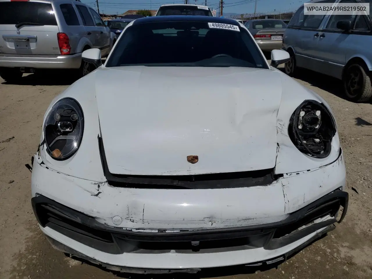 2024 Porsche 911 Carrera S VIN: WP0AB2A99RS219502 Lot: 49805545