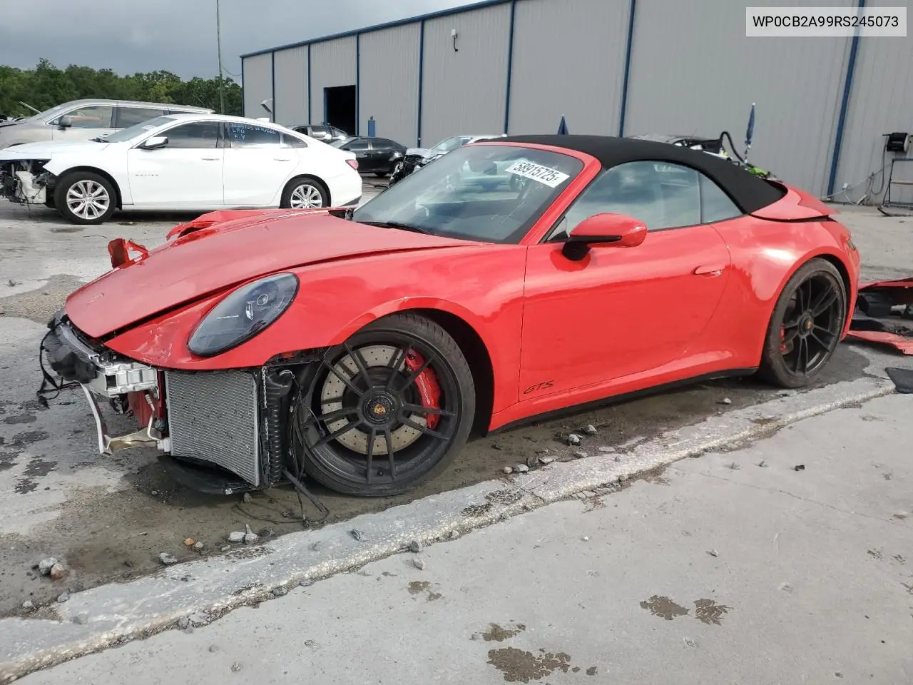 2024 Porsche 911 Carrera S VIN: WP0CB2A99RS245073 Lot: 58915725