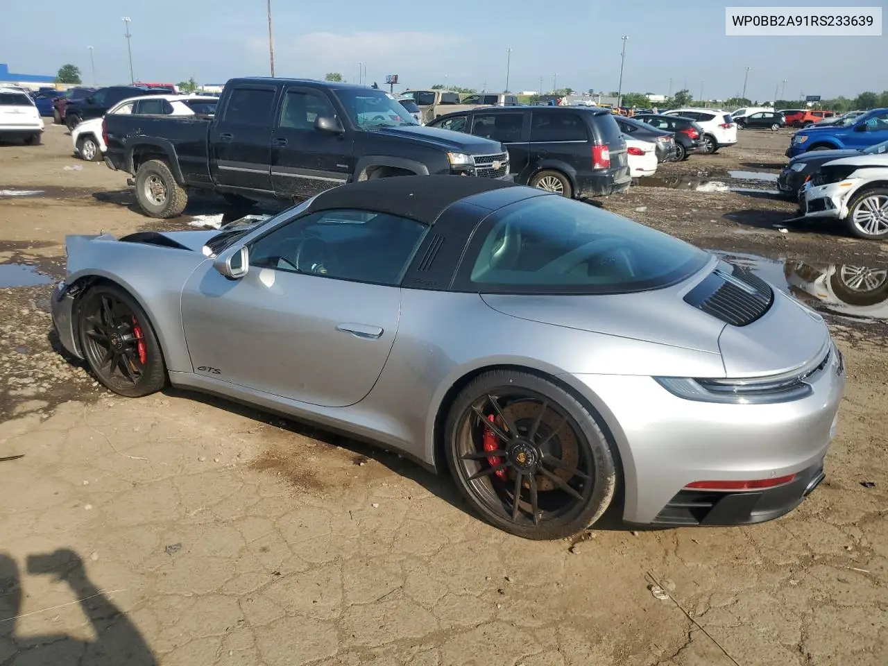 2024 Porsche 911 Targa 4S VIN: WP0BB2A91RS233639 Lot: 62155595