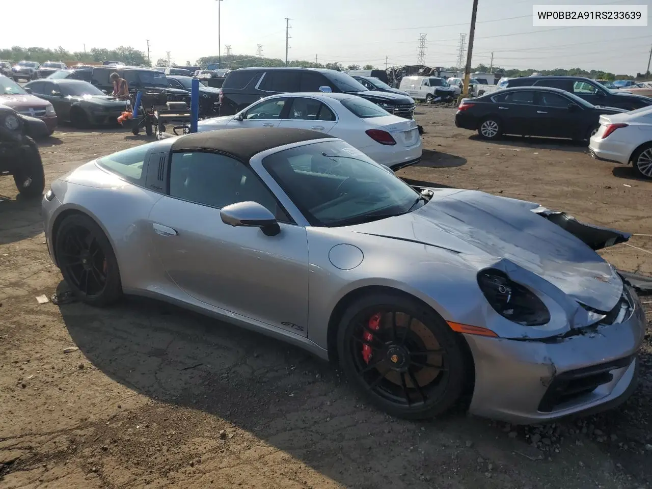 2024 Porsche 911 Targa 4S VIN: WP0BB2A91RS233639 Lot: 62155595