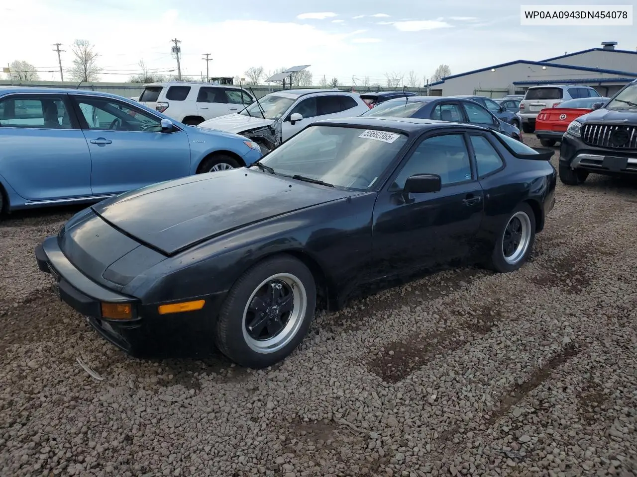 1983 Porsche 944 VIN: WP0AA0943DN454078 Lot: 55662365