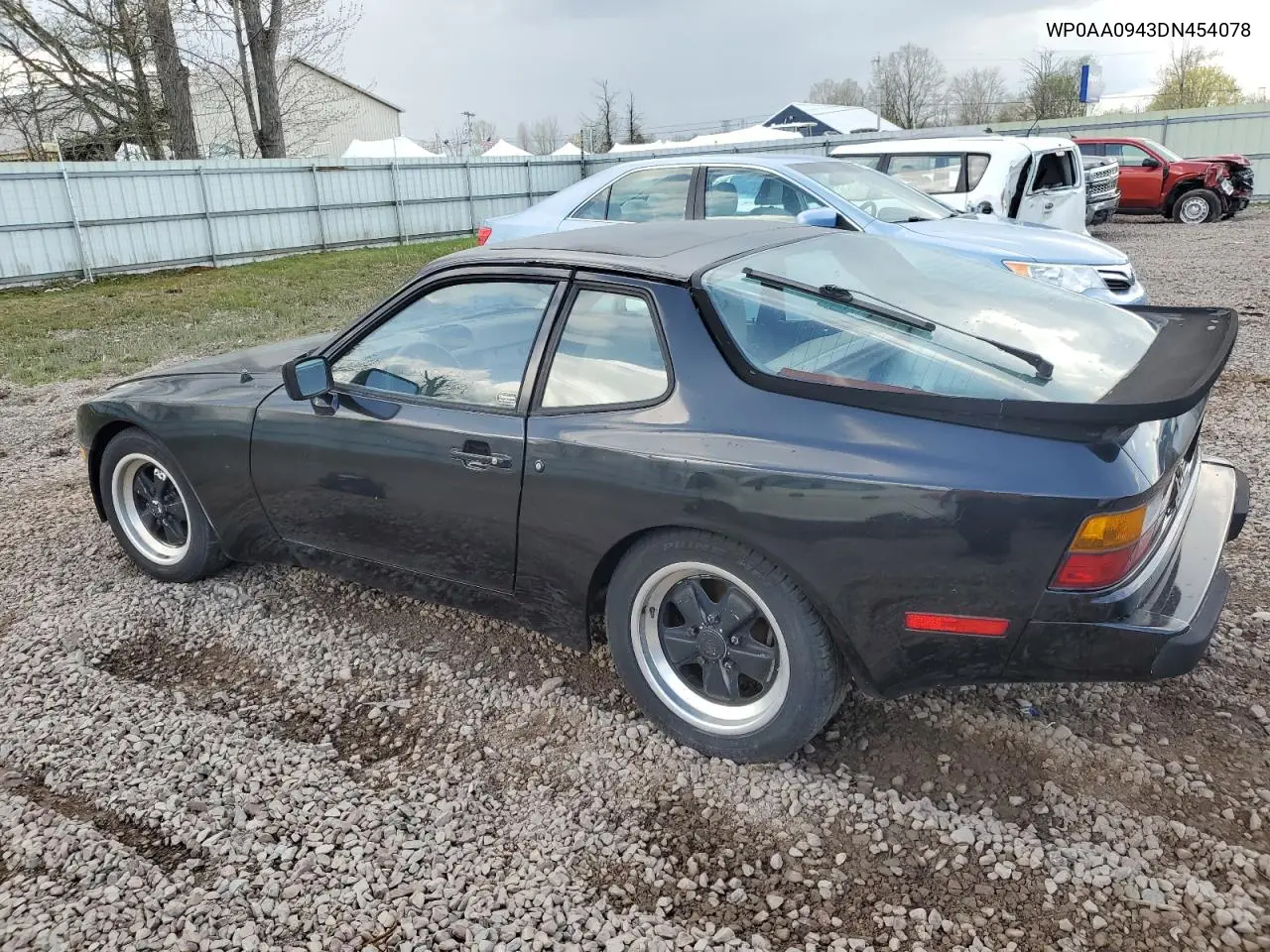1983 Porsche 944 VIN: WP0AA0943DN454078 Lot: 55662365