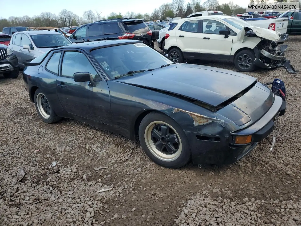 1983 Porsche 944 VIN: WP0AA0943DN454078 Lot: 55662365