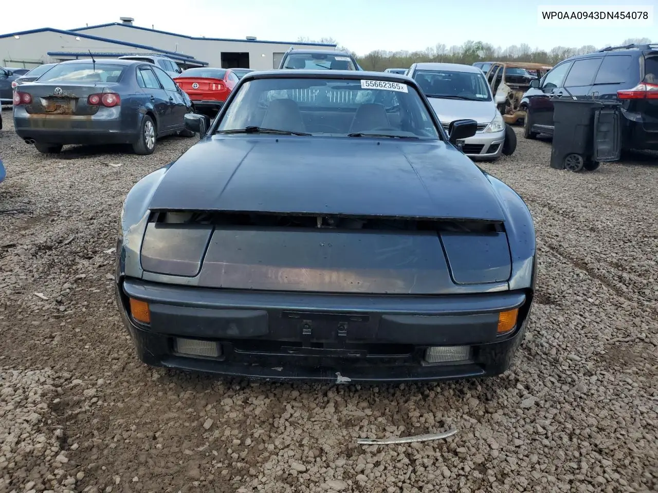 1983 Porsche 944 VIN: WP0AA0943DN454078 Lot: 55662365