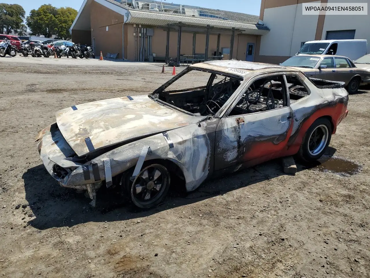 1984 Porsche 944 VIN: WP0AA0941EN458051 Lot: 57359555