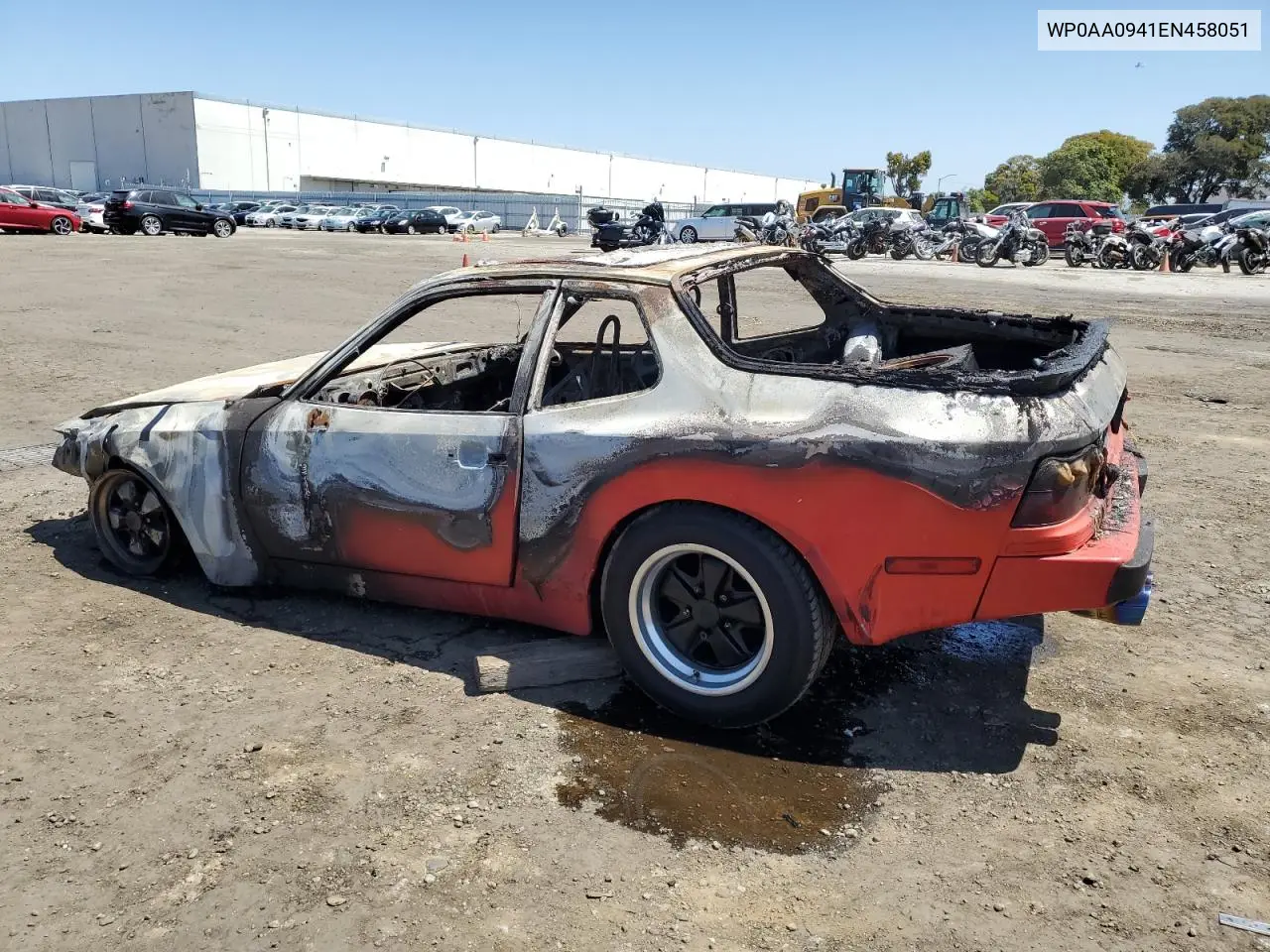 1984 Porsche 944 VIN: WP0AA0941EN458051 Lot: 57359555
