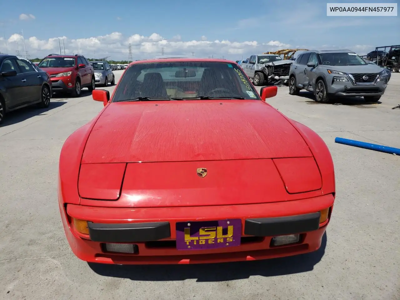 1985 Porsche 944 VIN: WP0AA0944FN457977 Lot: 51787715