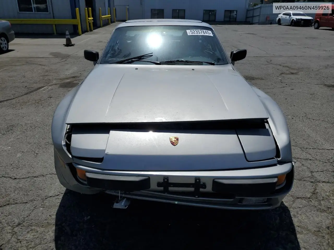 1986 Porsche 944 VIN: WP0AA0946GN459926 Lot: 52357845