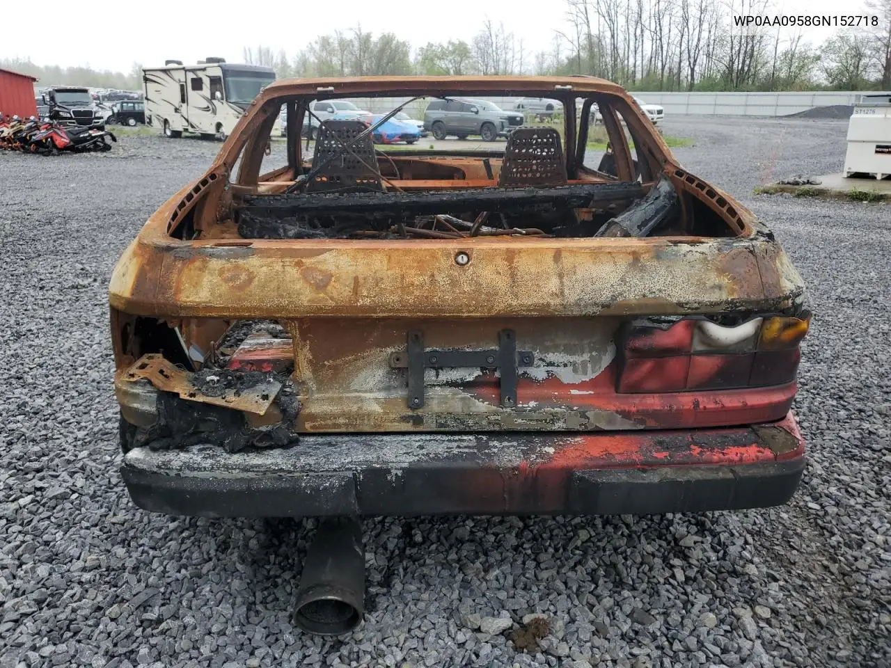 1986 Porsche 944 VIN: WP0AA0958GN152718 Lot: 55963875