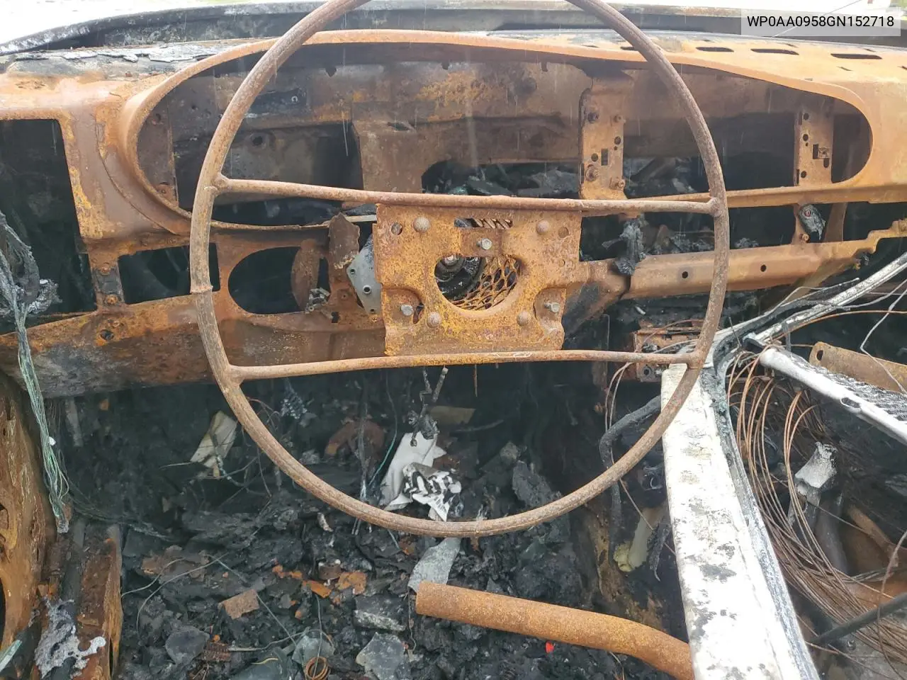 1986 Porsche 944 VIN: WP0AA0958GN152718 Lot: 55963875