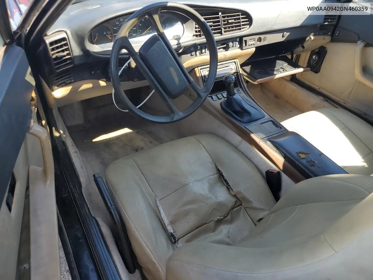1986 Porsche 944 VIN: WP0AA0942GN460359 Lot: 56519965