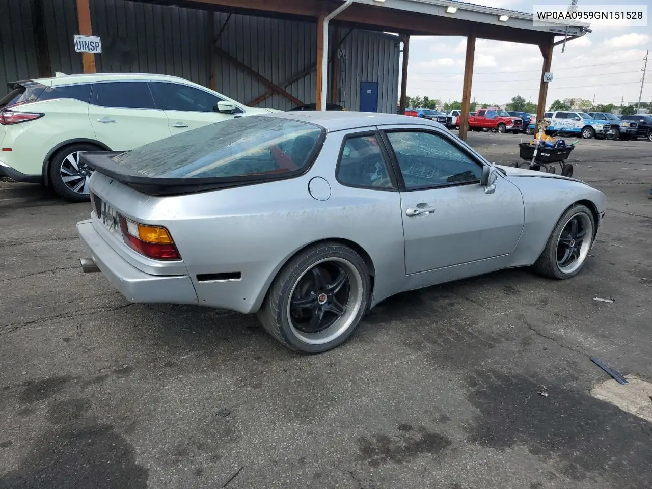 1986 Porsche 944 VIN: WP0AA0959GN151528 Lot: 61916735