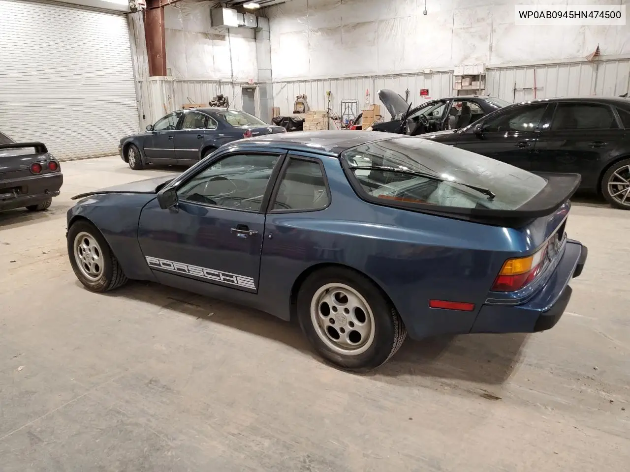 1987 Porsche 944 VIN: WP0AB0945HN474500 Lot: 52603715