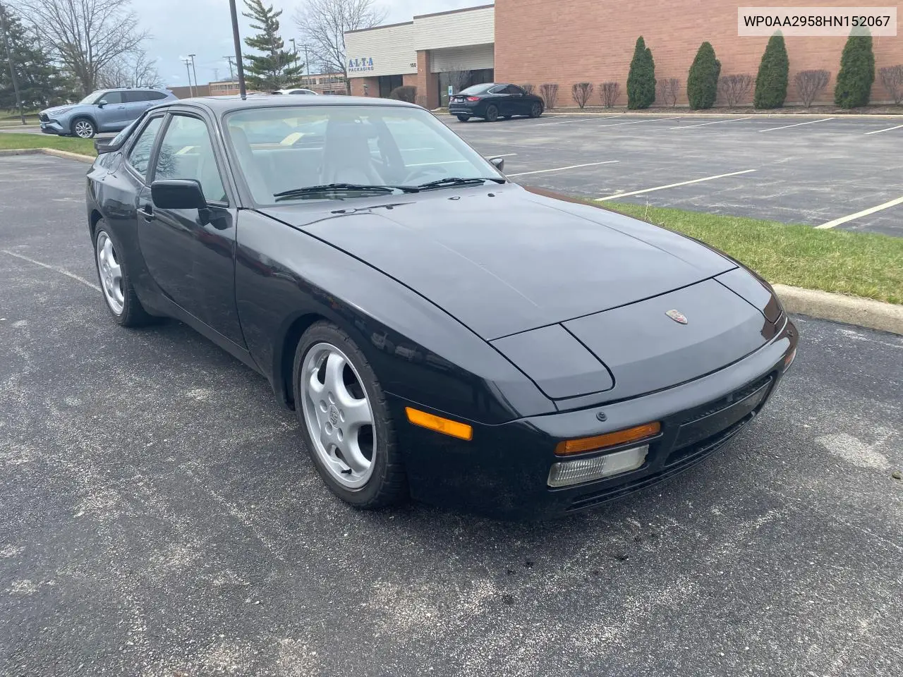 1987 Porsche 944 VIN: WP0AA2958HN152067 Lot: 53847675