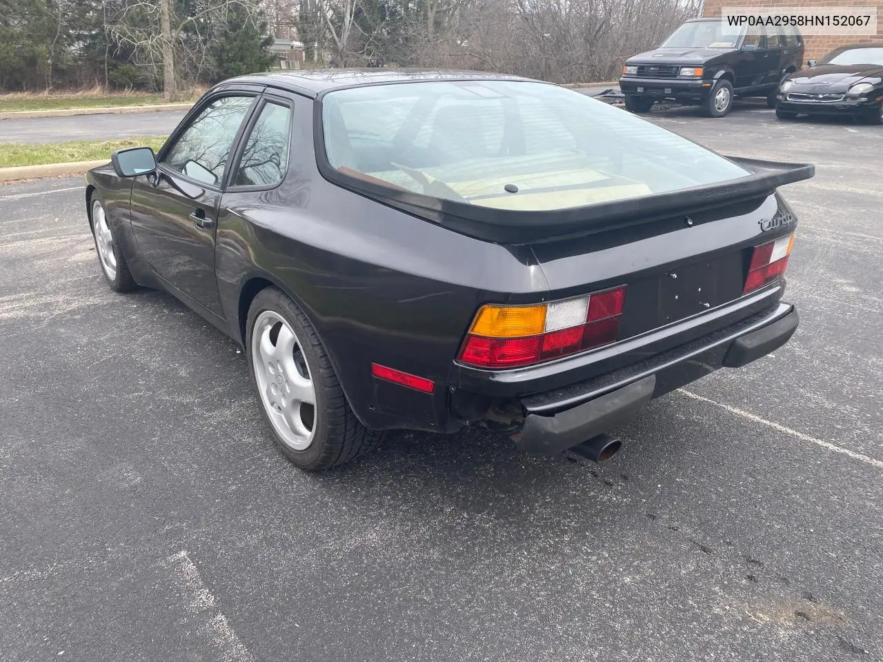 1987 Porsche 944 VIN: WP0AA2958HN152067 Lot: 53847675