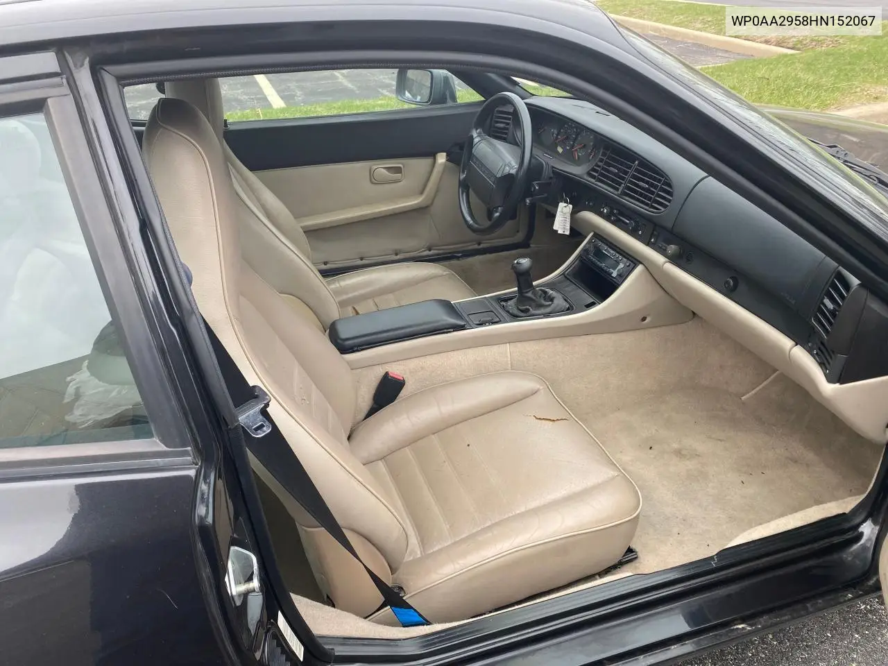 1987 Porsche 944 VIN: WP0AA2958HN152067 Lot: 53847675