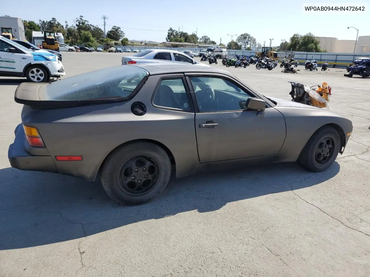 1987 Porsche 944 VIN: WP0AB0944HN472642 Lot: 55420985