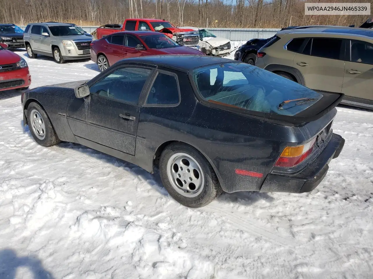 1988 Porsche 944 S VIN: WP0AA2946JN465339 Lot: 46994865